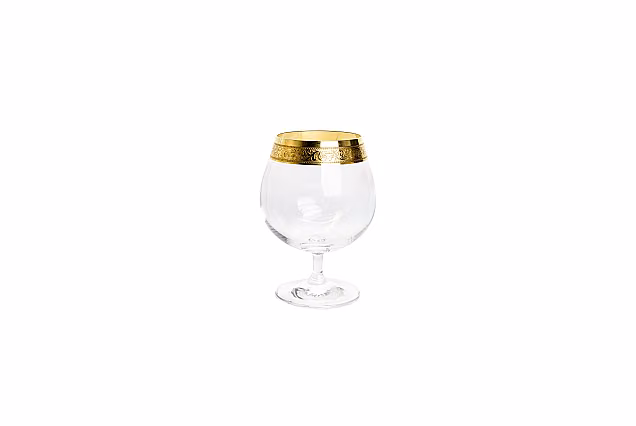 Ambasador-AE-złocone kieliszki do koniaku 400ml