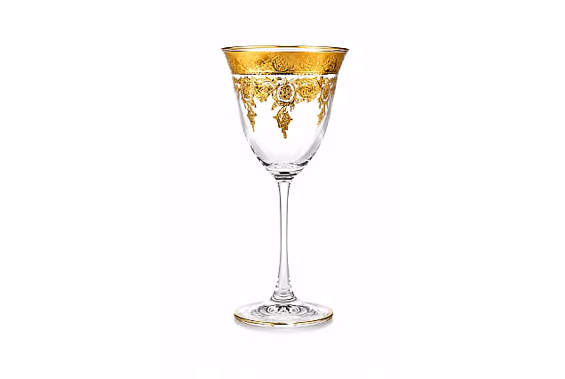 Piękne kieliszki do wina białego 190ml Jesolo Gold-JGC