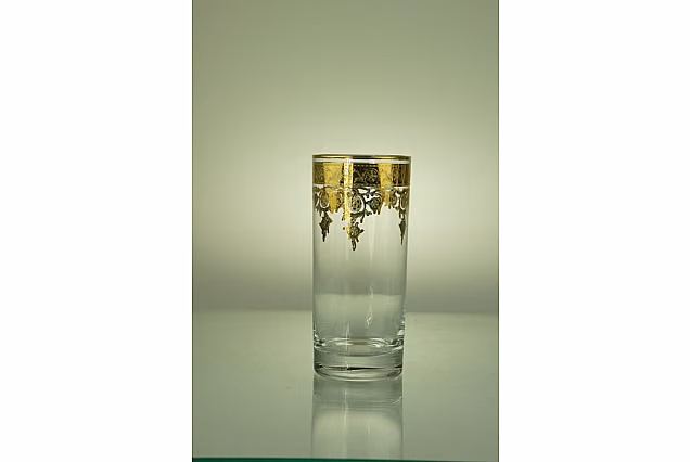 Elegancki zestaw szklanka wysoka 300ml Jesolo Gold-JGD