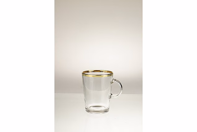 Faro Gold-FDO-szklanka do herbaty z uchem 250ml
