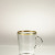 Faro Gold-FDO-szklanka do herbaty z uchem 250ml