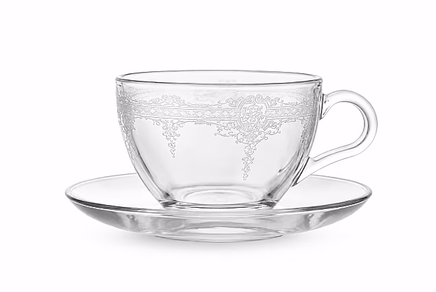 Filiżanki do cappuccino ze spodkiem 6szt Verona-VRM