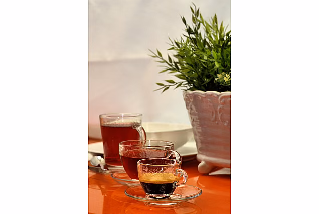 Szklanki do cappuccino ze spodkiem-zestaw 6szt Venezia