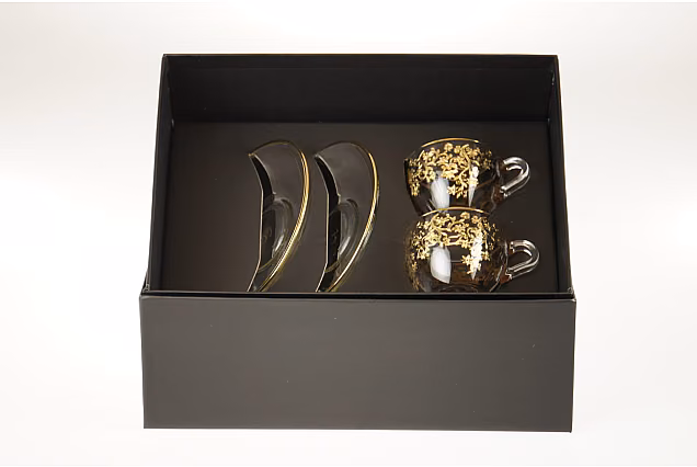 Calabri-CN-Filiżanki do espresso ze spodkiem-zestaw 2 szt