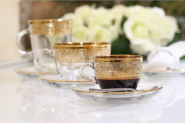 Panama-PNP-Filiżanki do espresso ze spodkiem-zestaw 2 szt