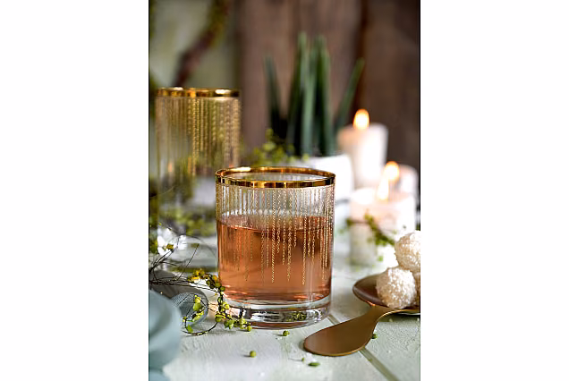 Rain Gold-RGE-szklanka niska 300ml