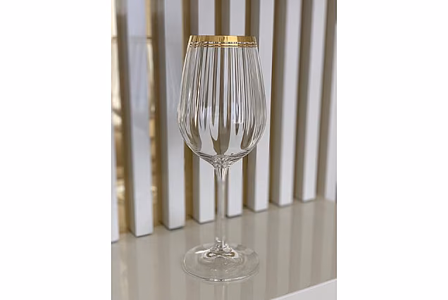 Marble Gold-MGC-kieliszki do wina 350ml