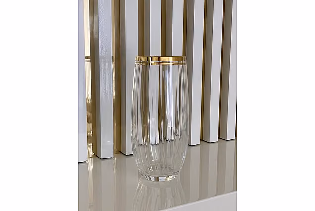 Marble Gold-MGD-szklanki wysokie 350ml