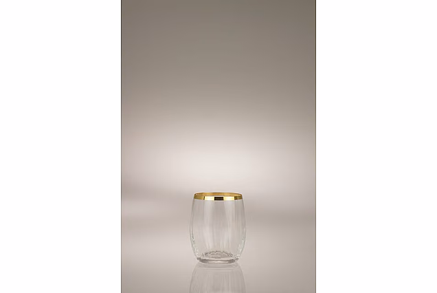 Faro Gold Optic-FGOE-szklanki niskie 300ml