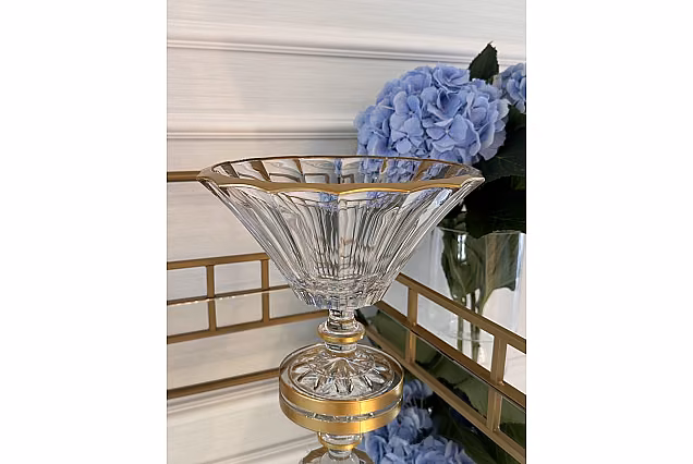 Marigold-MB-kryształowa misa na nodze 26cm