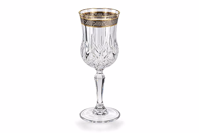 Zestaw 2 szt do wina 230ml dekorowane Opera Platin